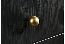  black master bedroom   