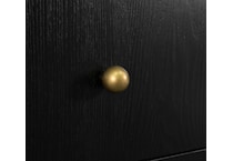  black master bedroom   