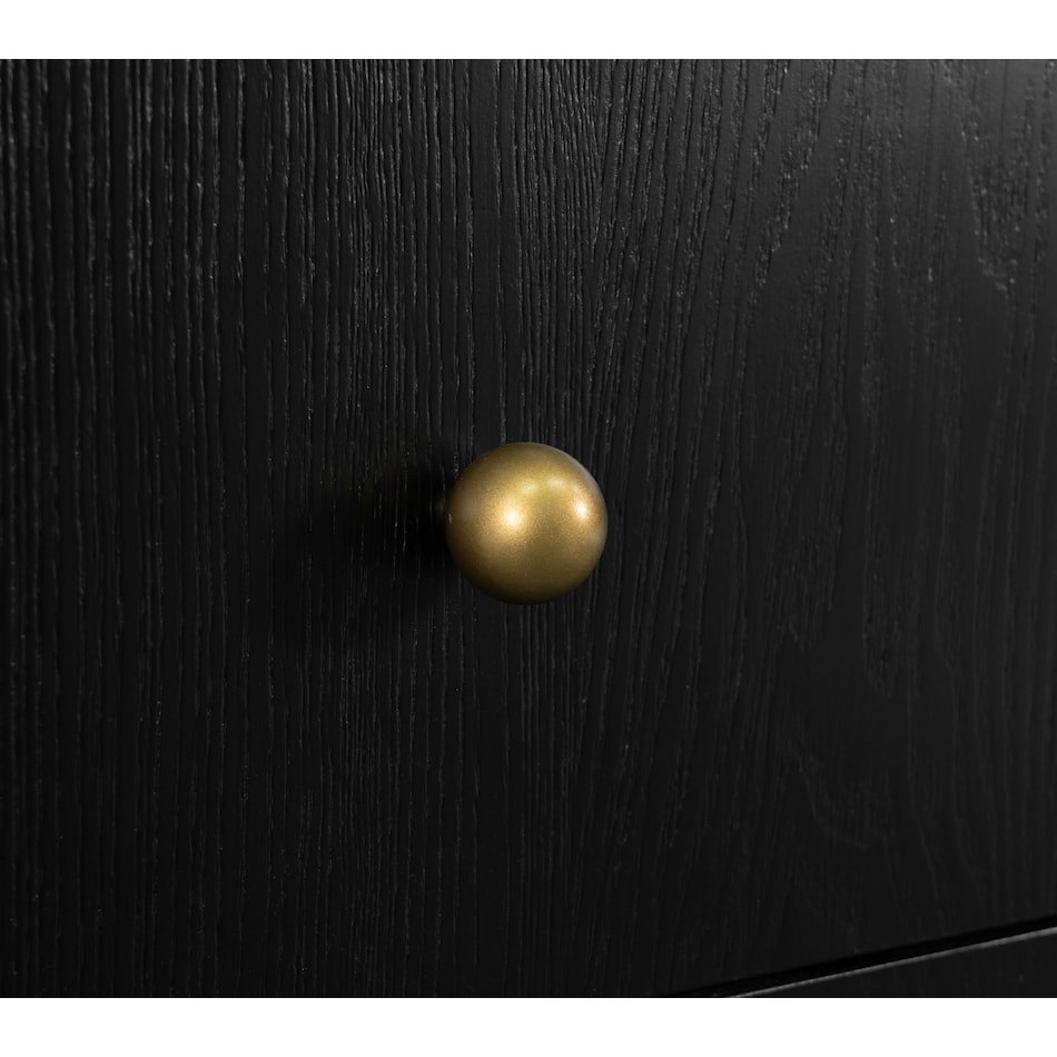  black master bedroom   