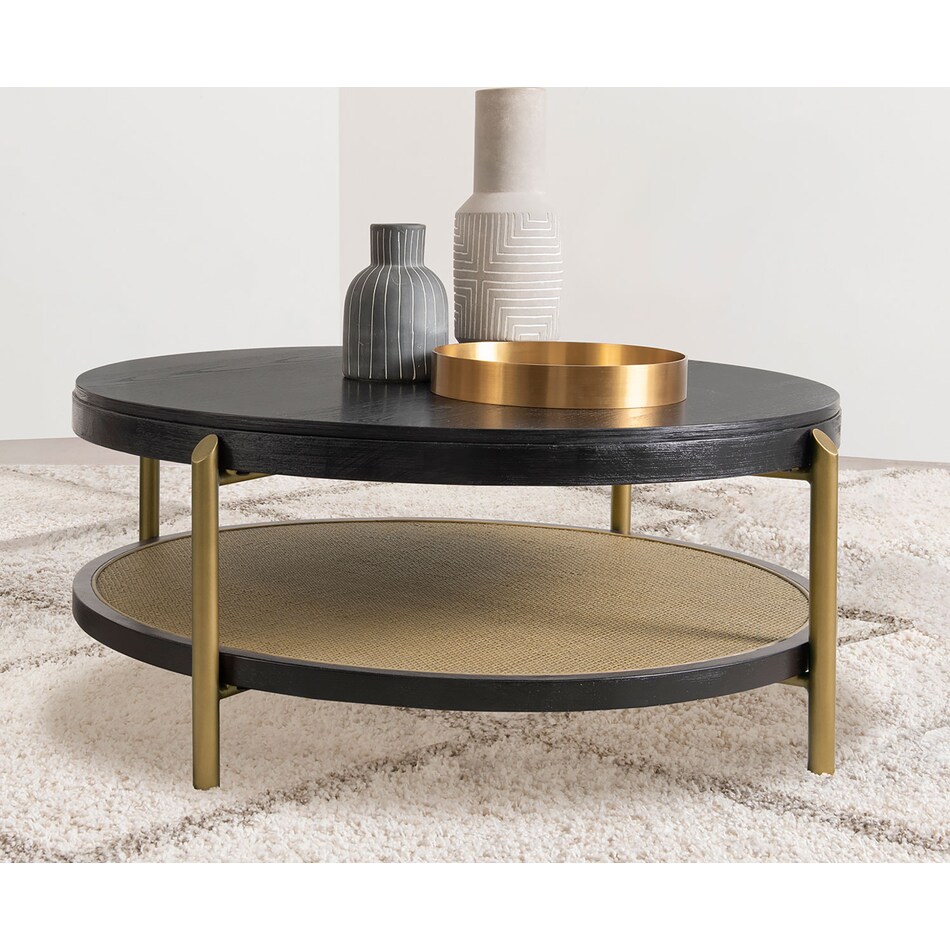  black occasional tables all   