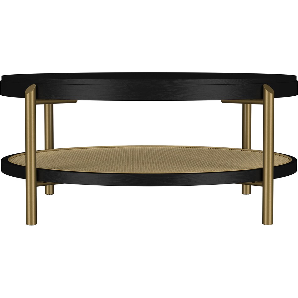  black occasional tables all   