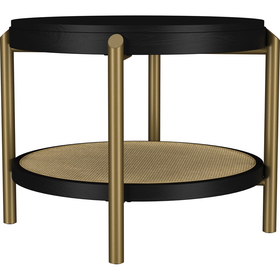  black occasional tables all   