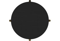  black occasional tables all   