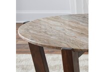  brown occasional tables all   