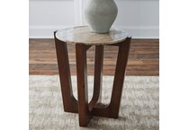  brown occasional tables all   