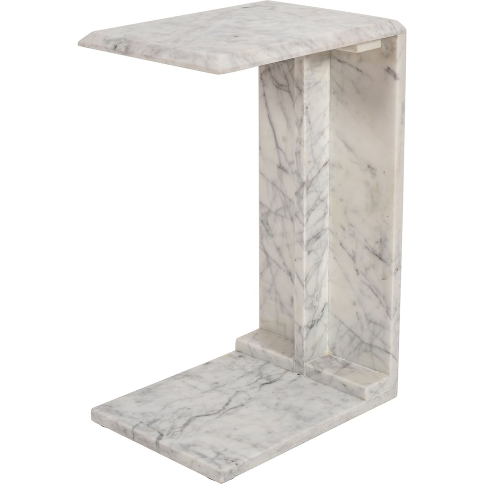  white occasional tables all   