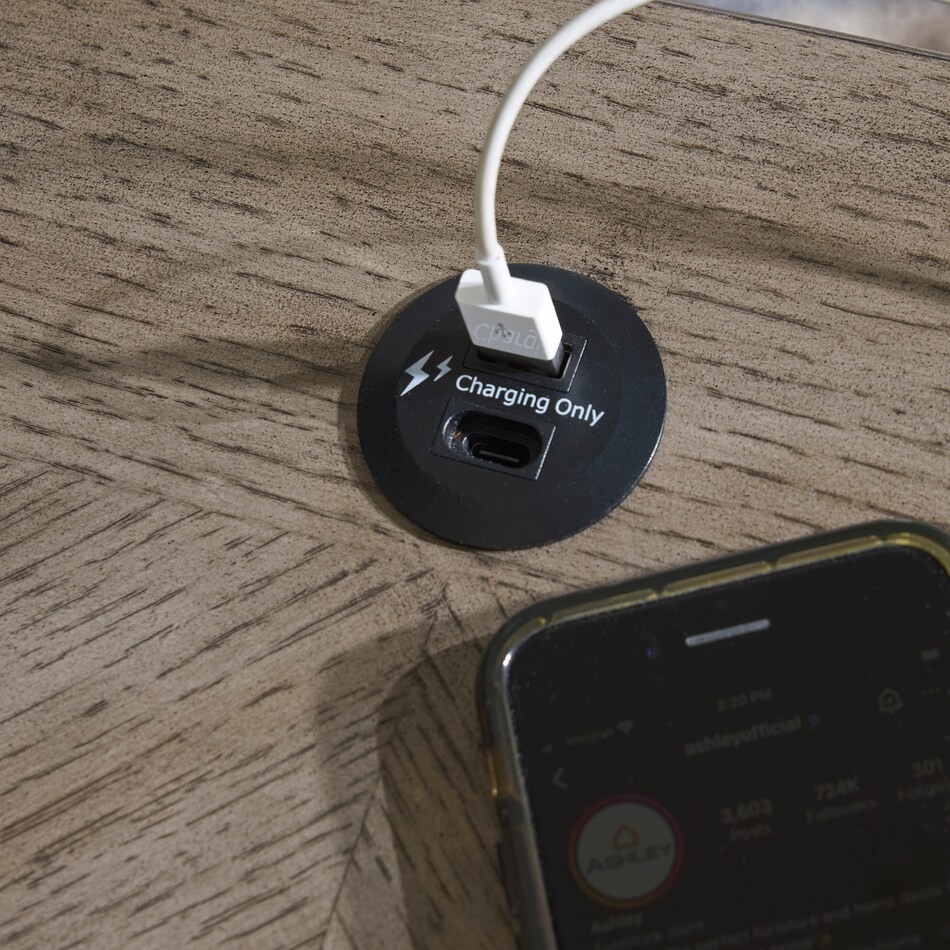  brown occasional tables all   