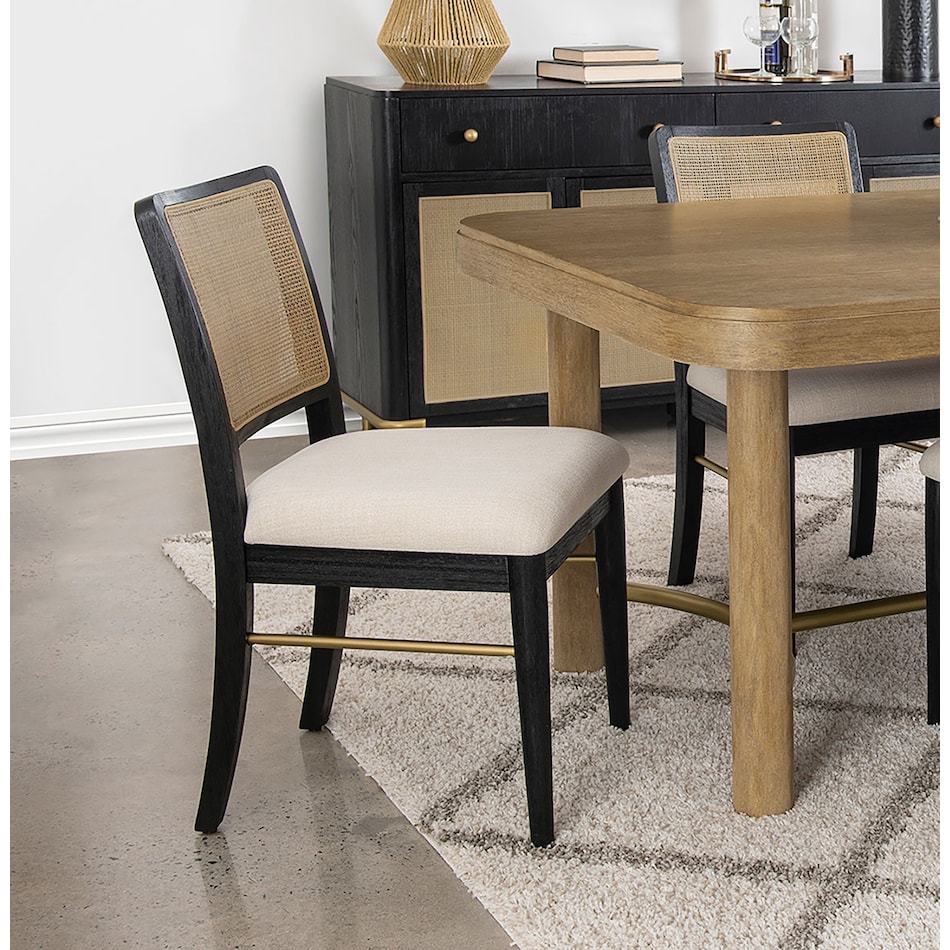  black dining room chair   