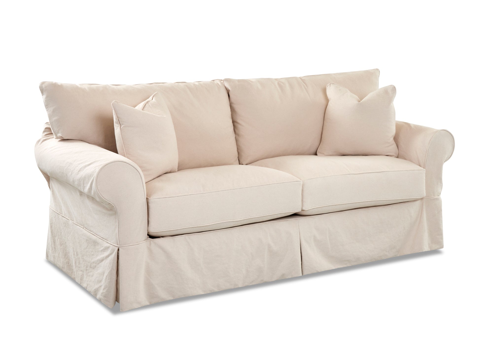 84" Slipcover Sofa | Cardis