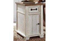  two tone occasional tables all   