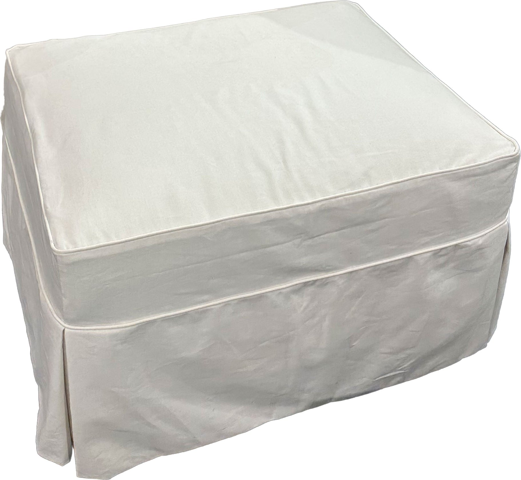Jenny Slipcover Ottoman