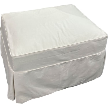 Jenny Slipcover Ottoman