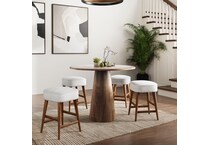  brown pub   bar units   stools   