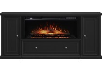  black fire places   