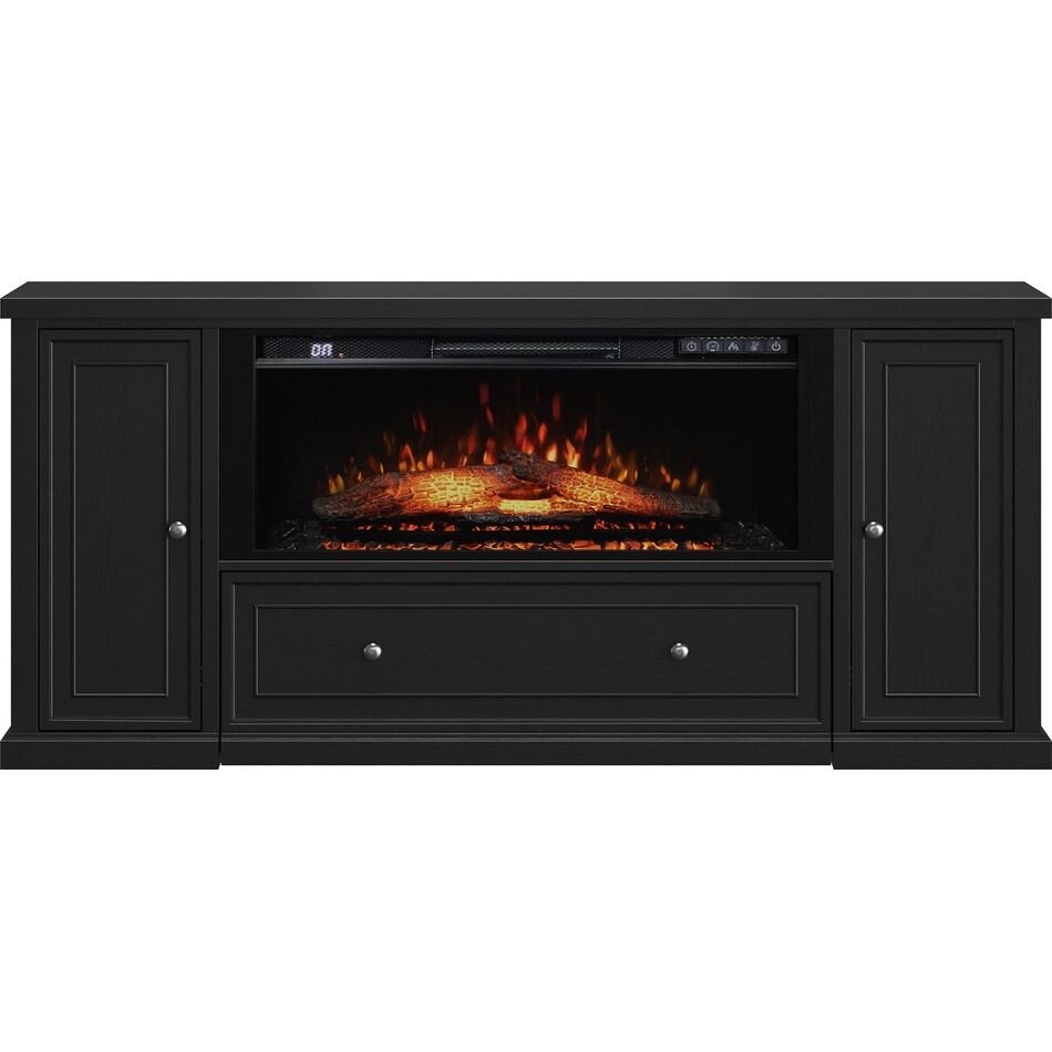  black fire places   