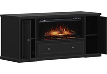  black fire places   