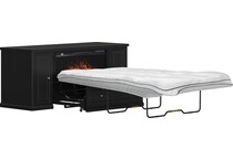  black fire places   