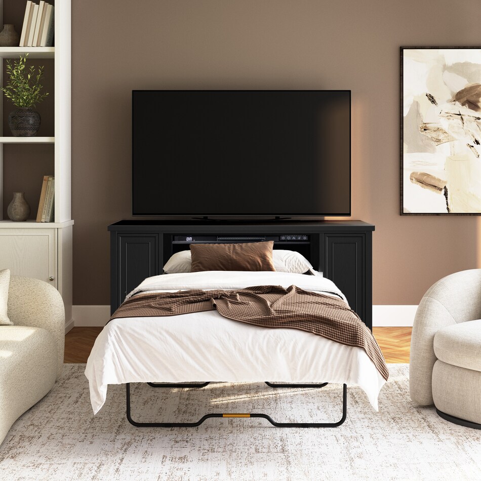  black fire places   