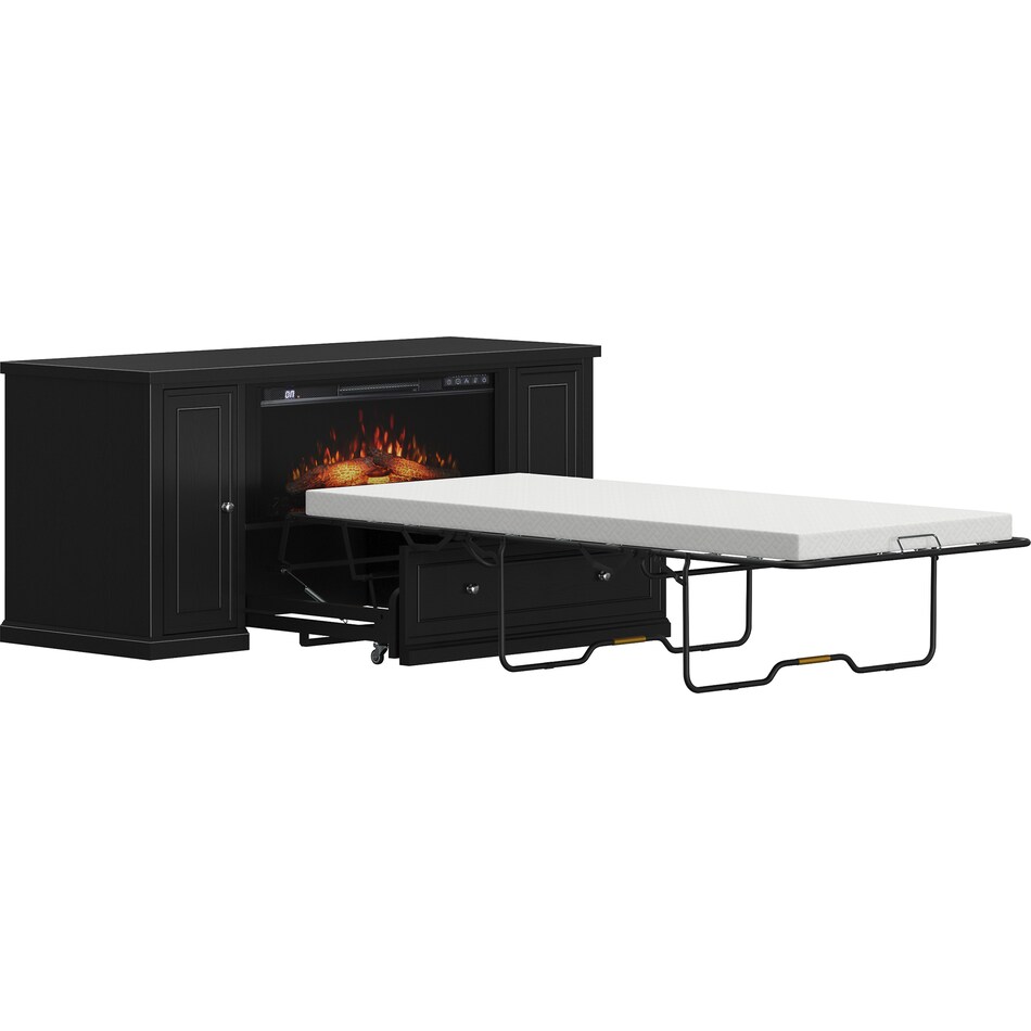  black fire places   