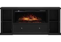  black fire places   