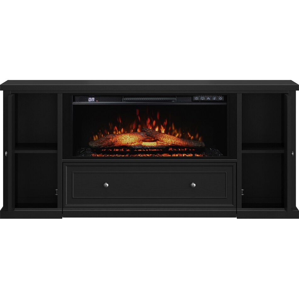  black fire places   