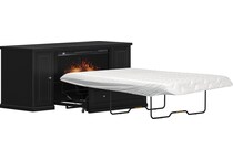  black fire places   