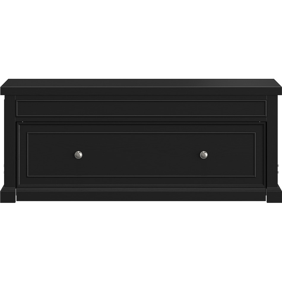  black occasional tables all   
