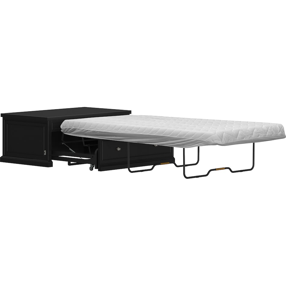  black occasional tables all   