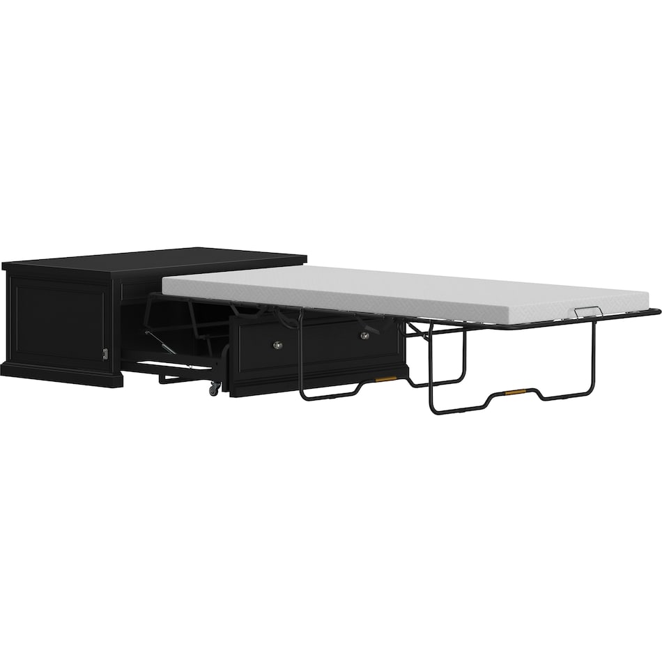  black occasional tables all   