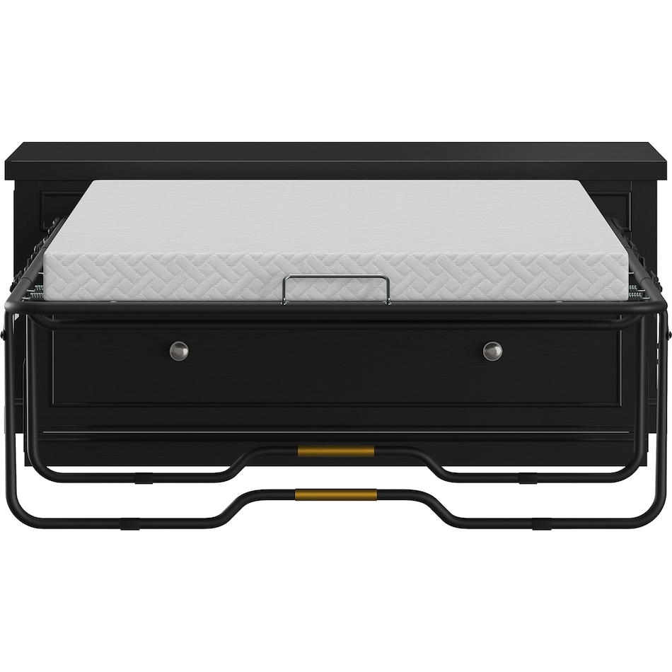  black occasional tables all   