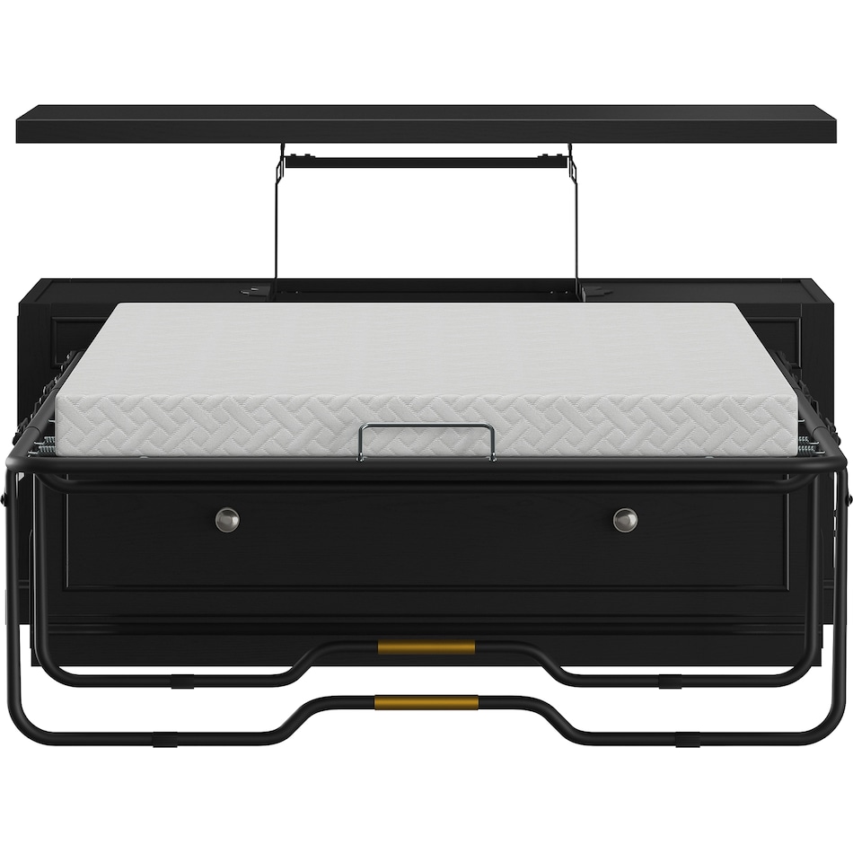  black occasional tables all   