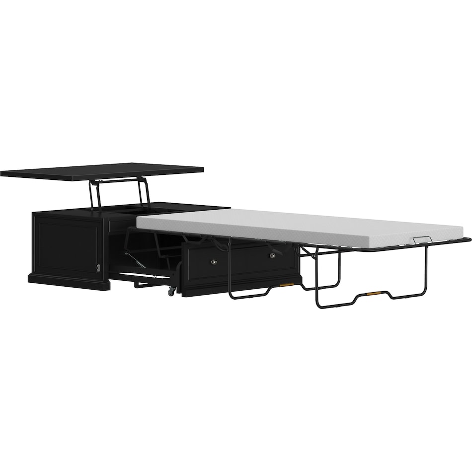  black occasional tables all   