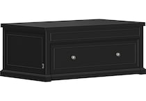 black occasional tables all   