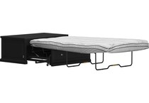  black occasional tables all   