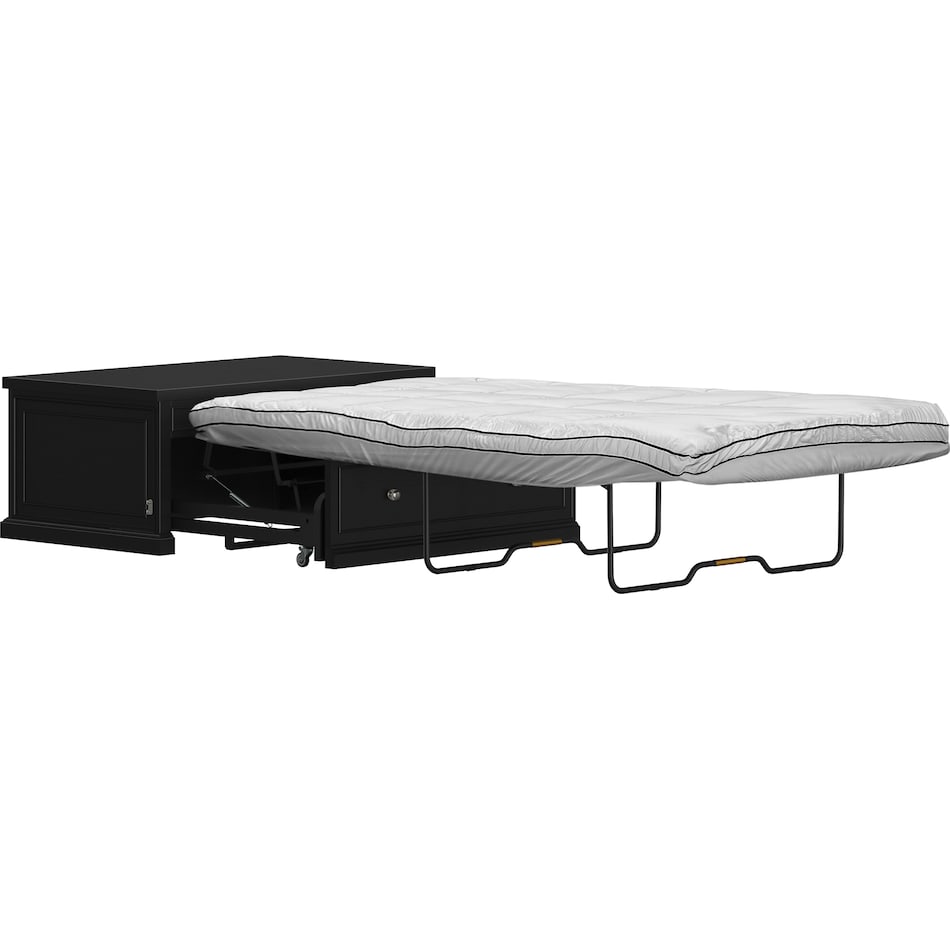  black occasional tables all   