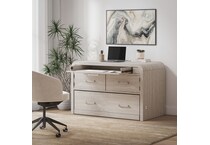  gray home office   