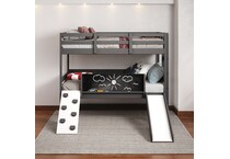  gray kids bedroom   