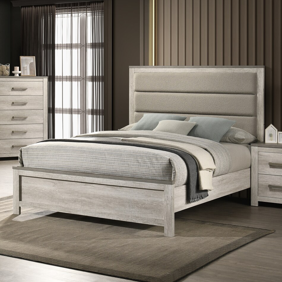  gray master bedroom   