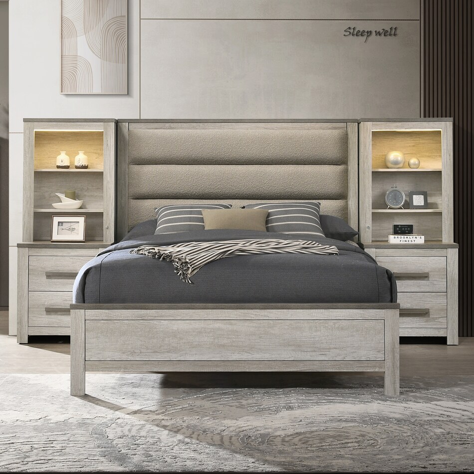  gray master bedroom   