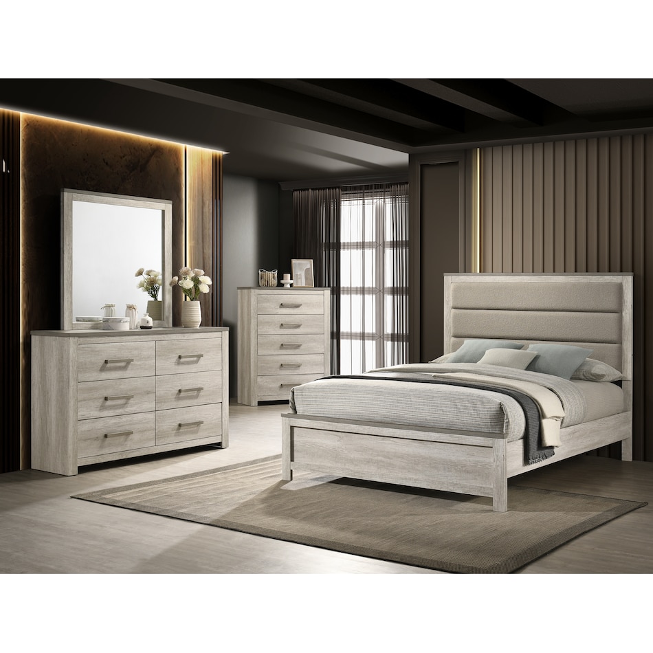  gray master bedroom   