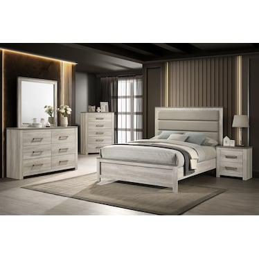 Sandy Pier 5 Piece King Bedroom