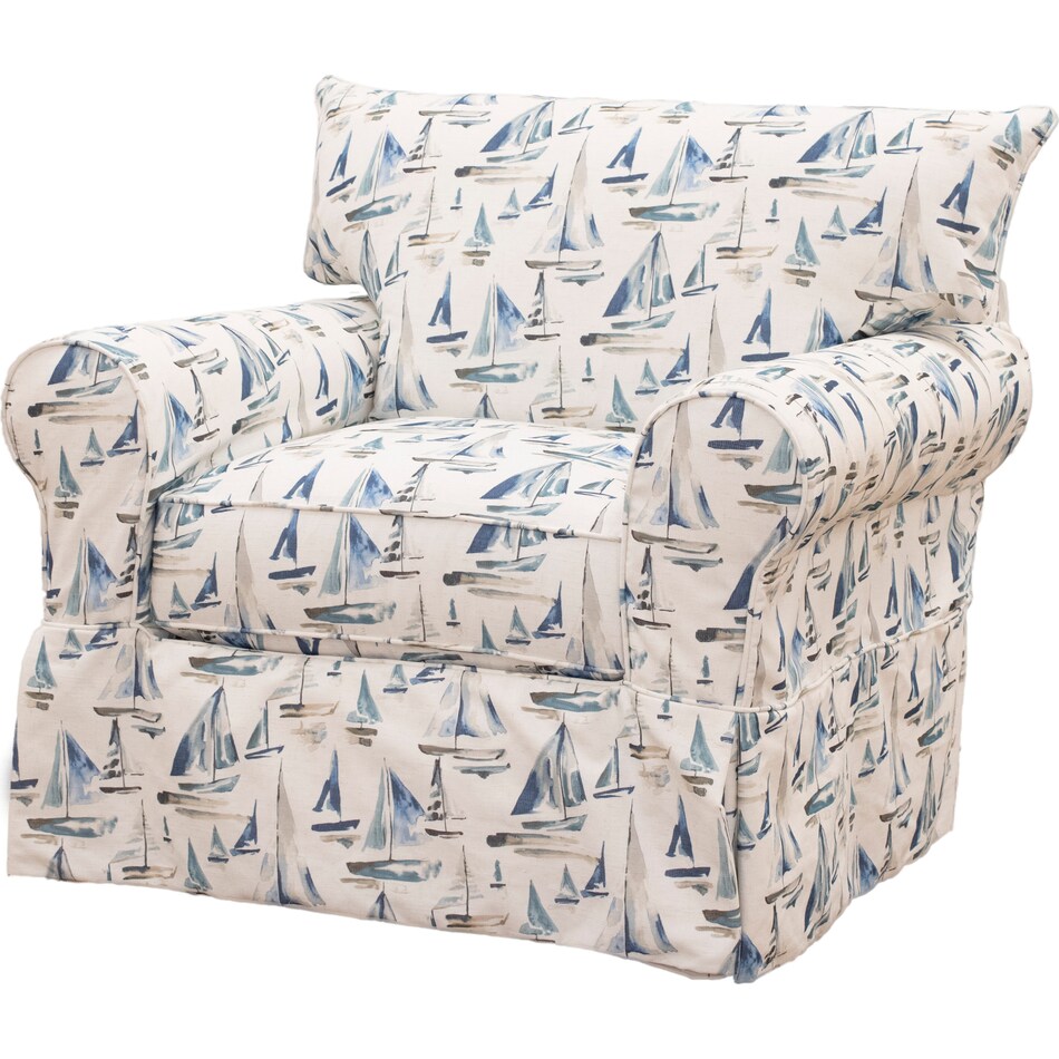 blue chair   