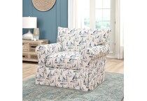  blue chair   