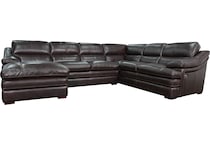  brown leather   