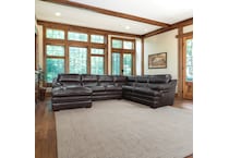  brown leather   