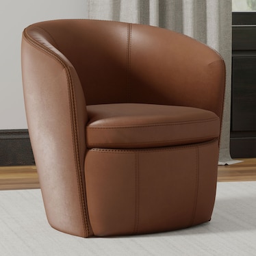 Barolo Swivel Club Chair