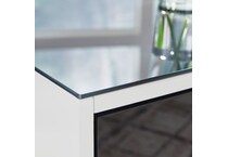  white occasional tables all   