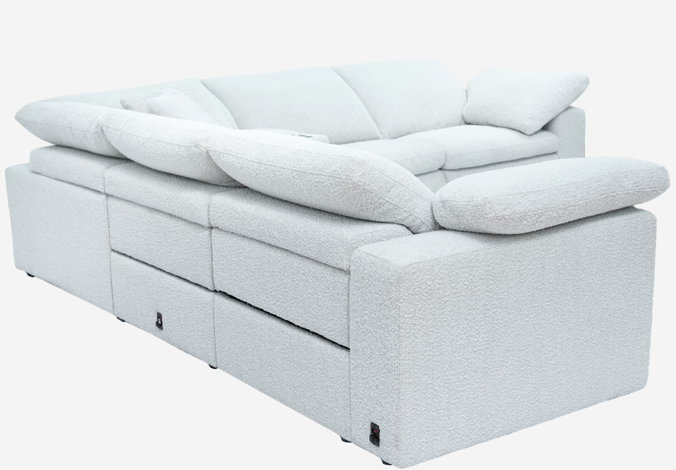 Shannon 5 Piece Power Sectional