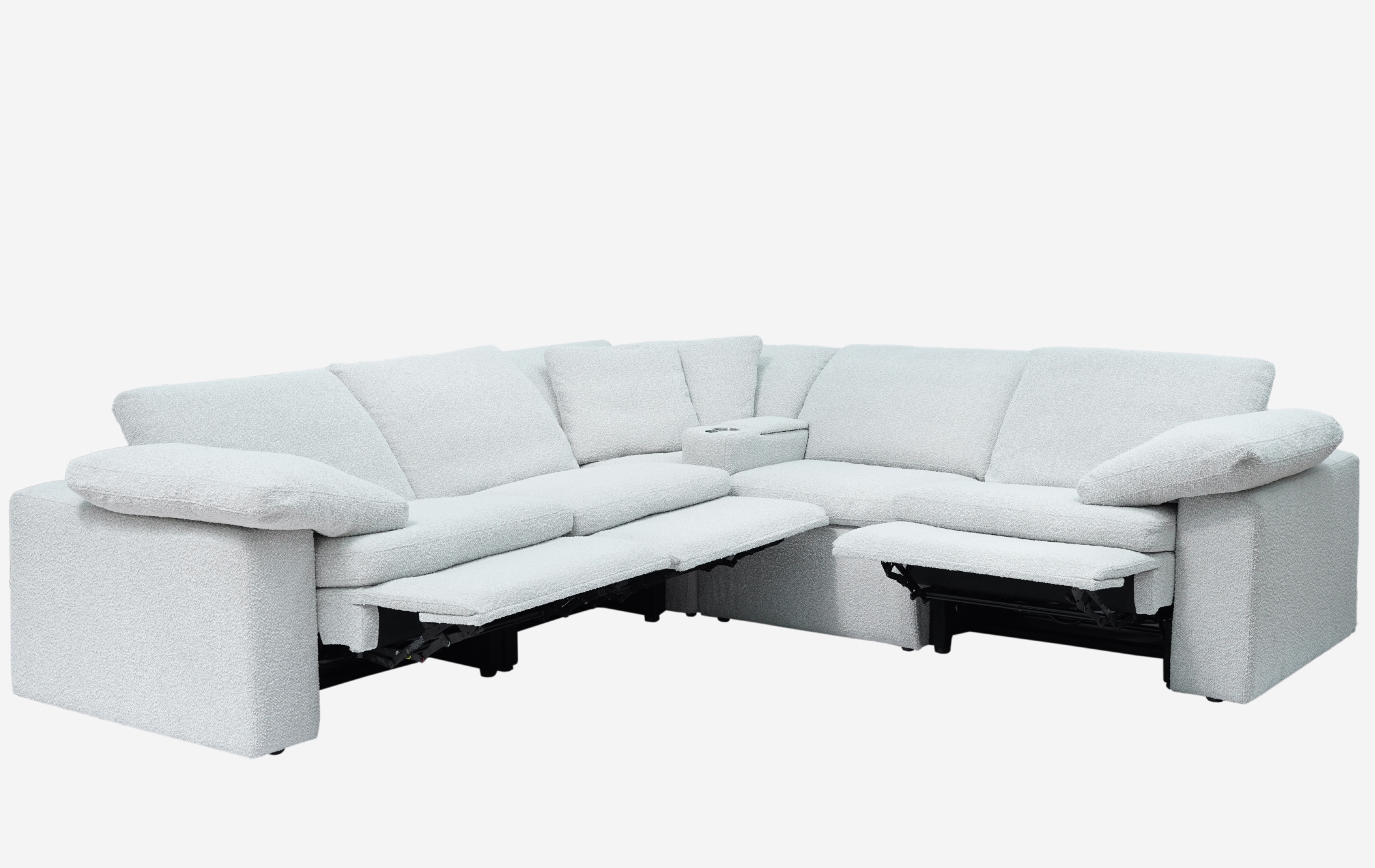 Shannon 5 Piece Power Sectional
