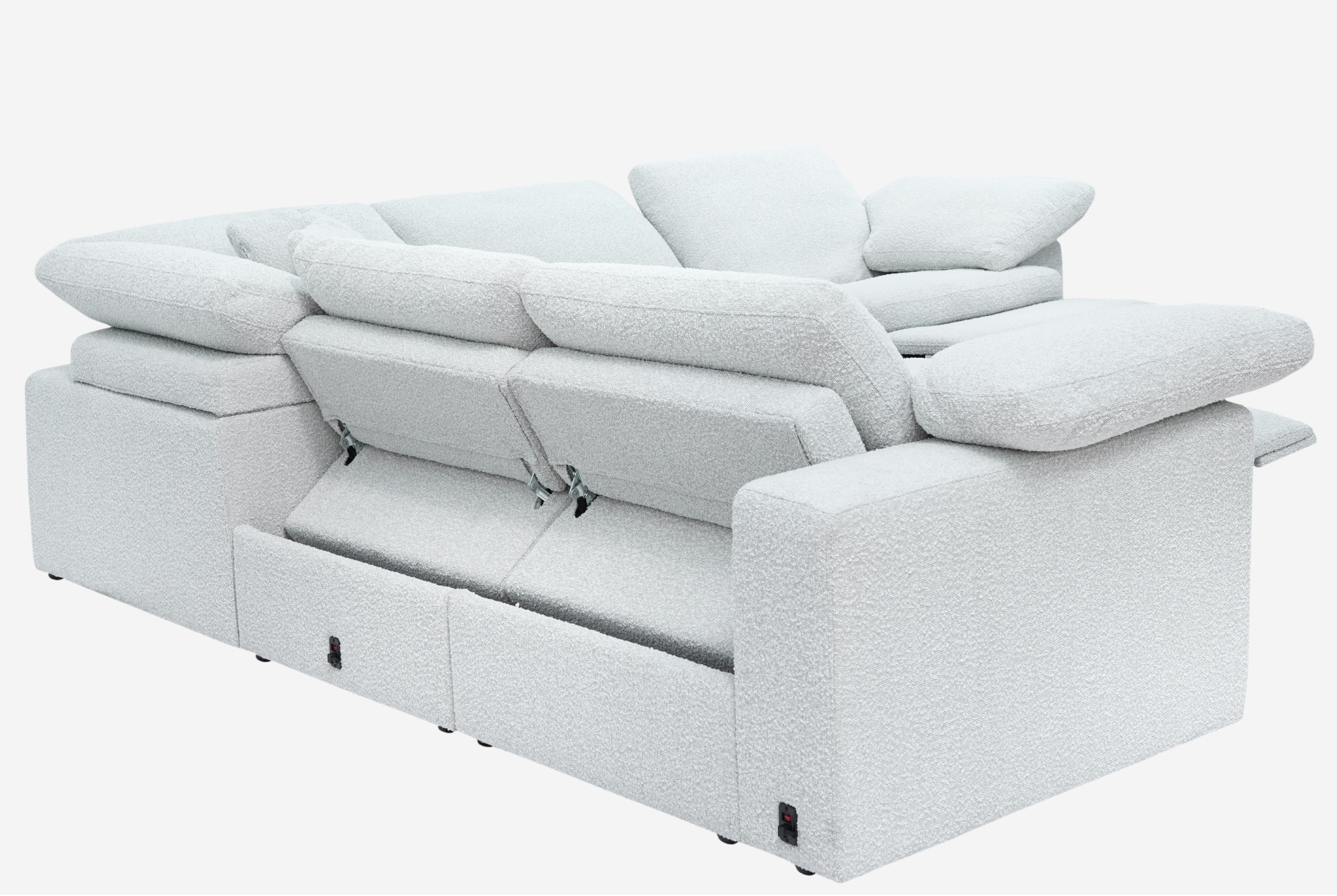 Shannon 5 Piece Power Sectional
